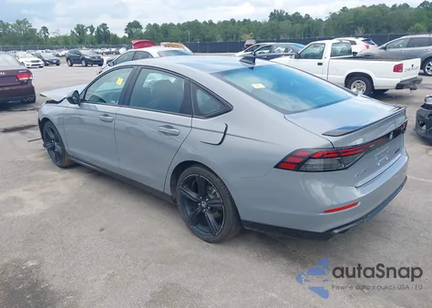 2023 Honda Accord Hybrid Sport-L из США, поврежденный, VIN 1HGCY2F73PA061015